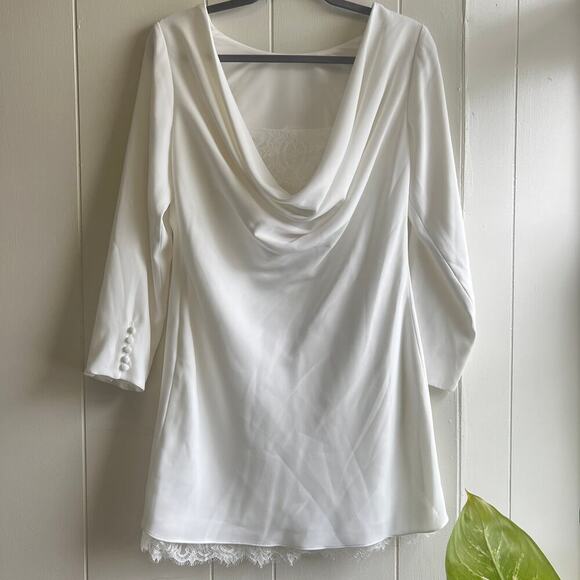 Sachin + Babi Ivory Cameron Dress Size 6 NWT - Picture 5 of 12